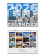 2026 Calendar – Cleveland Skyline Edition