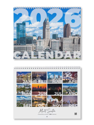 2026 Calendar – Cleveland Skyline Edition