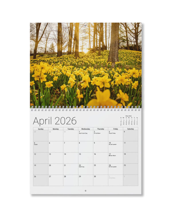 2026 Calendar – Cleveland Nature Edition